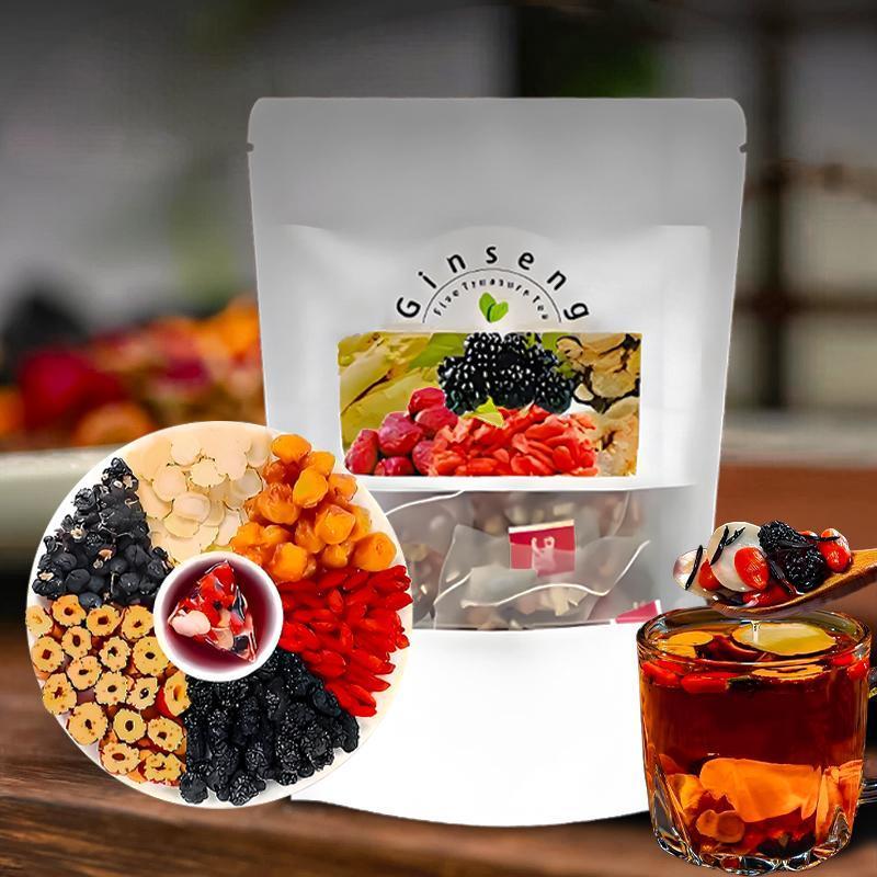 Natural Herbal Wellness - Tè ai Cinque Tesori di Ginseng: