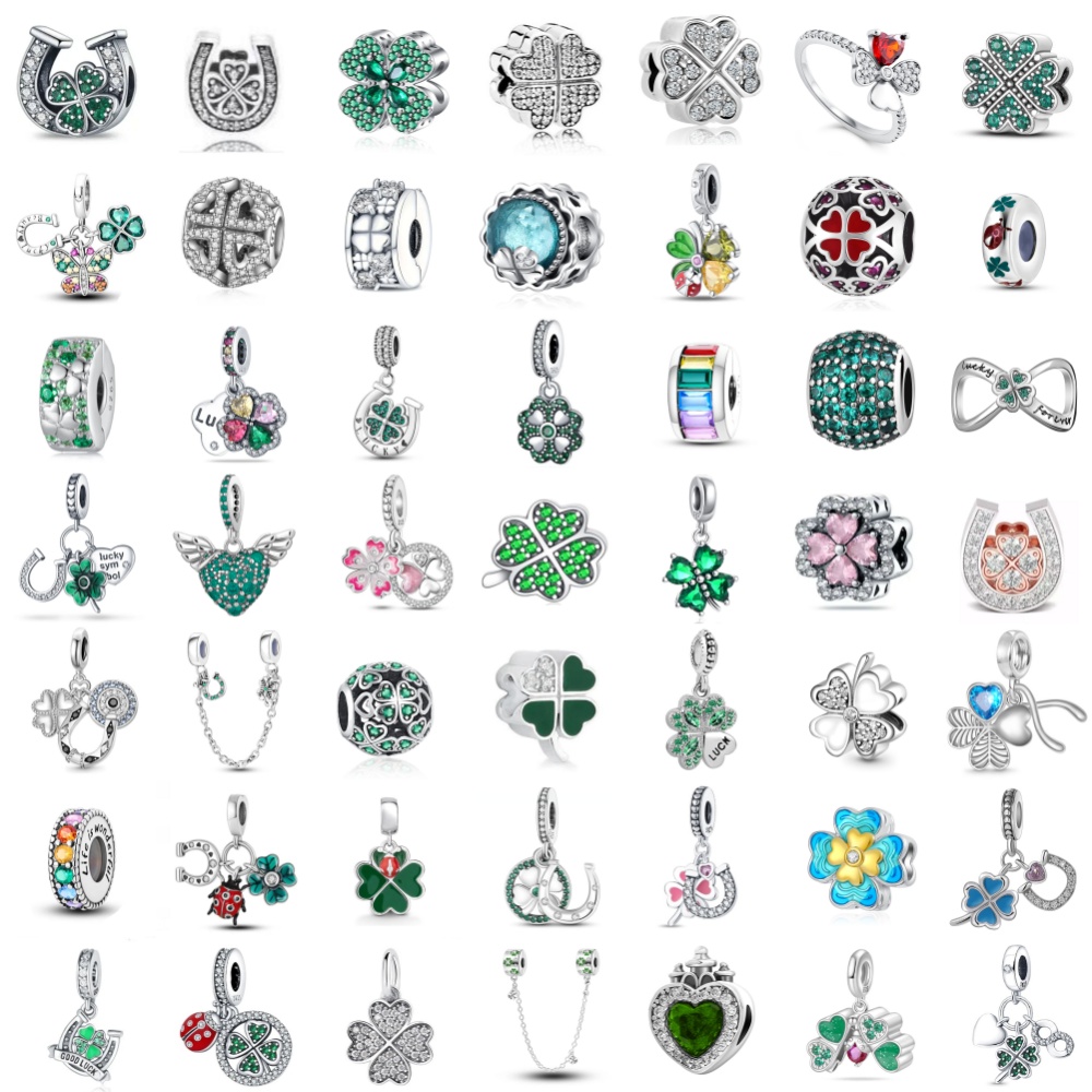 Vendita Calda: Charm in Argent - Red Clover Flower recensione e prezzo