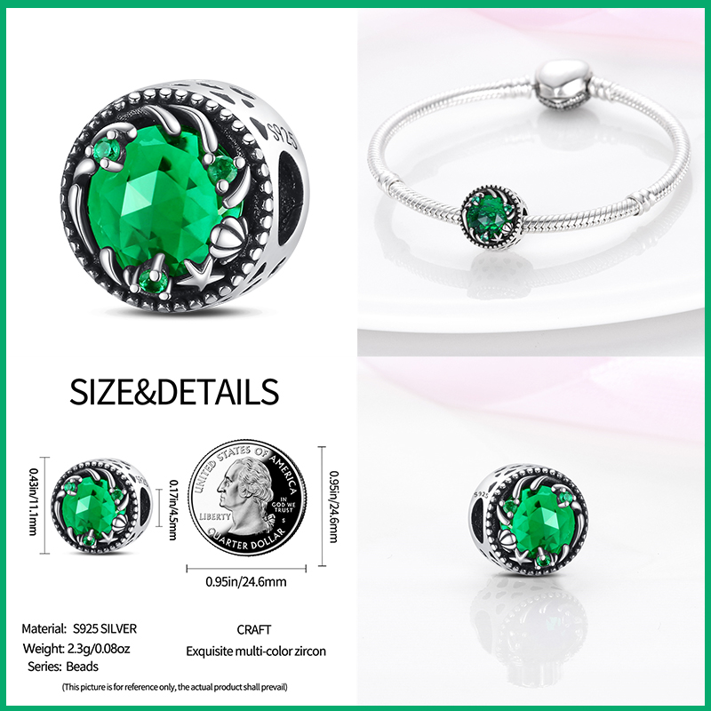 925 Sterling Silver Albero del - Red Clover Flower recensione e prezzo