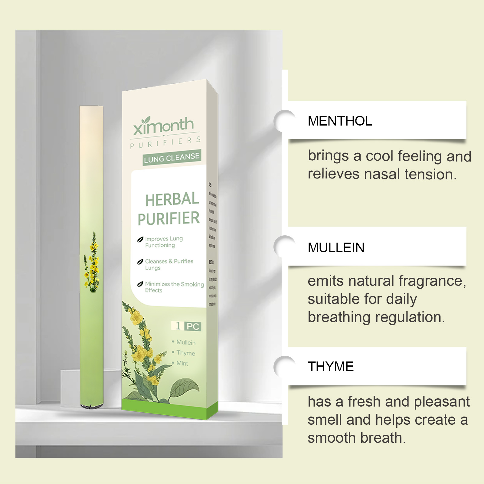 Bastone per la respirazione a  - Natural Herbal Wellness recensione e prezzo