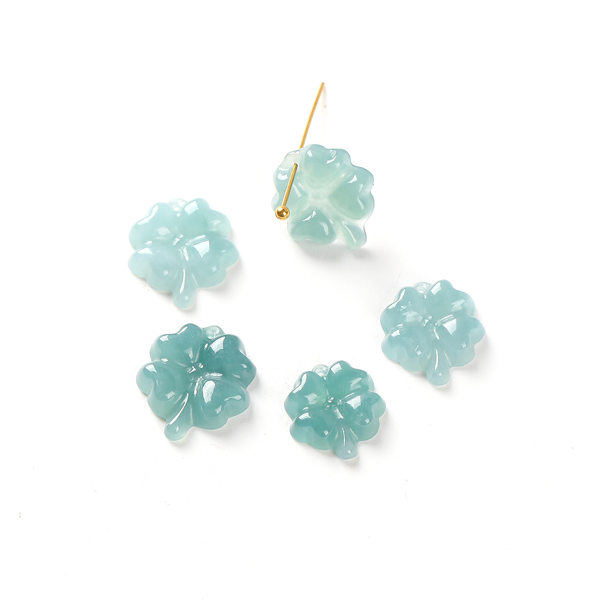 1 Pz Pietra Naturale Guatemala - Red Clover Flower recensione e prezzo