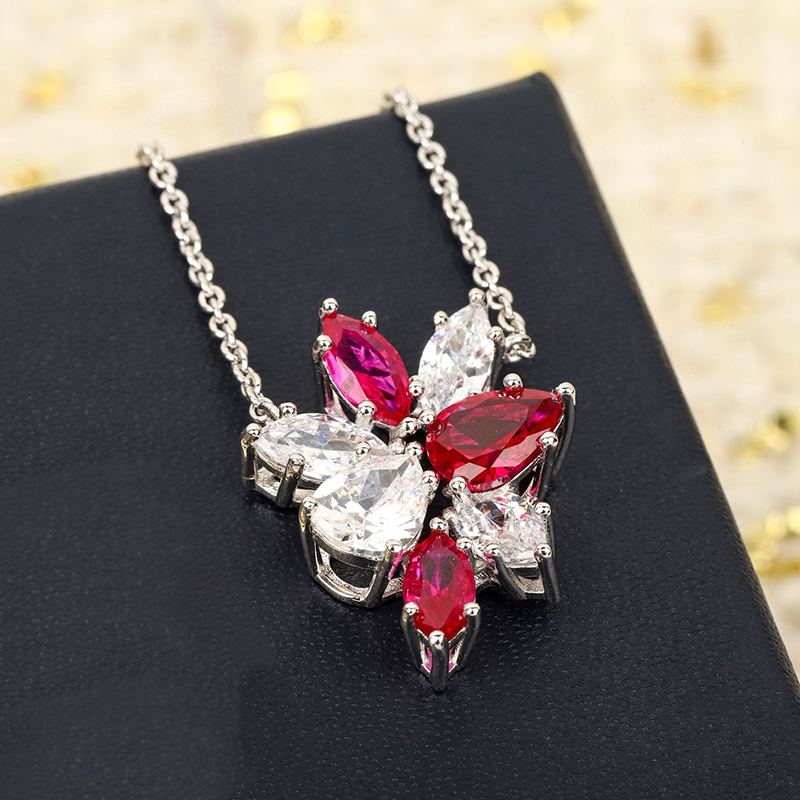 Gioielli in argento sterling p - Red Clover Flower recensione e prezzo